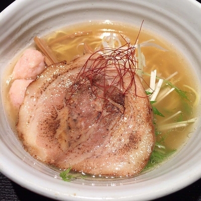 「銀笹塩ラーメン　850円」@麺処 銀笹の写真
