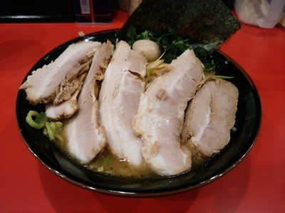 「ネギチャーシューメン(並盛・160g・醤油)1,000円」@横濱家系ラーメン 湘家 新町店の写真