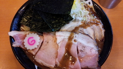 「特製中華そば＋つけそば」@中華蕎麦 とみ田の写真