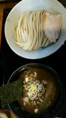 「濃厚煮干豚骨つけそば」@市川ウズマサの写真
