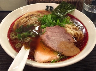 「醤油そば・大盛り」@麺や でこの写真