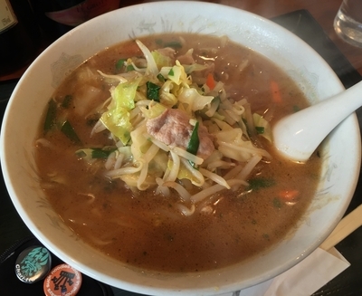 「肉味噌ラーメン（￥800）」@CAFE 祐珈里の写真