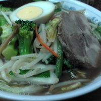 野菜ラーメン　中