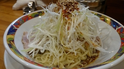 「辛口油そば」@中華そば 鈴木 弥富店の写真