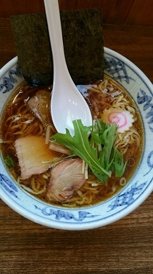 「手打ち中華醤油」@手打ち中華そば 凌駕の写真