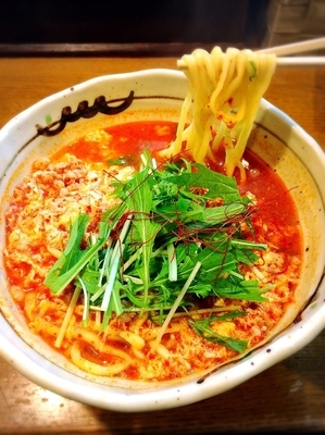 「塩担々麺¥800」@らーめん しおの風 本店の写真