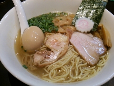 「【限定】アマダイそば800円」@おおぜき中華そば店の写真