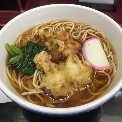 「鳥から（￥440）」@小諸そば 四谷駅前店の写真