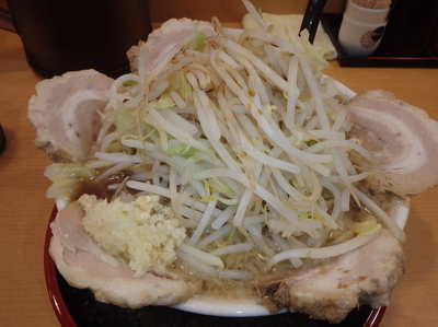 「多華味チャーシュー麺(980円)(麺大盛、野菜大盛、ニンニク」@麺屋 多華味の写真