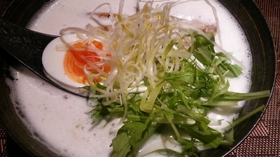 「鶏白湯ラーメン塩」@麺屋 奏音の写真