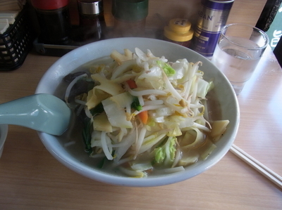 「タンメンセット　750円」@タンメン胖の写真