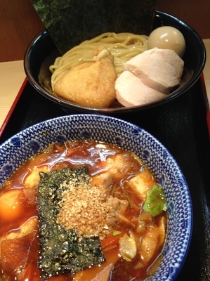 「特製  ソップ白湯ちゃんこつけ麺」@らー麺土俵 鶴嶺峰の写真
