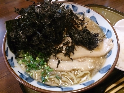 「こってり和風中華そば 756えん」@三宝亭 与野本町店の写真