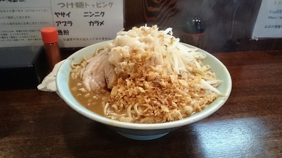 「麺増６００g　味噌大(アブラオニオン)￥９５０+募金１００」@麺屋 鳳の写真