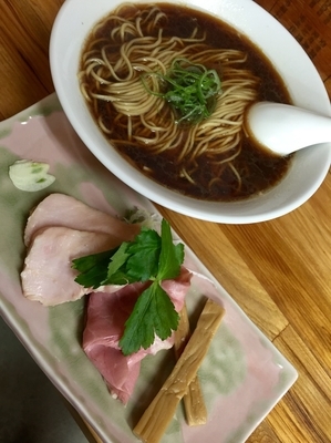 「【夜の部･数量限定】鴨出汁中華そば（生醤油）￥750」@中華そば よしかわの写真