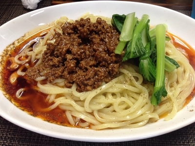 「濃厚汁なし担々麺」@麺や金時の写真