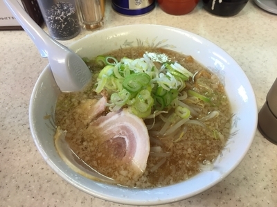 「しょうゆラーメン 脂少なめ 650円」@こってりらーめん なりたけ 津田沼店の写真