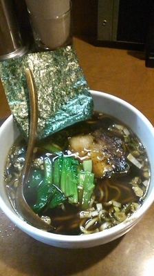 「醤油らーめん・濃口」@本八幡だんちょうてーの写真