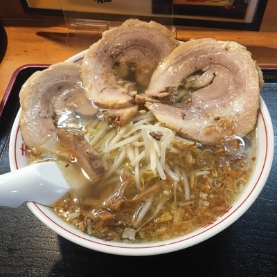 「塩チャーシュー麺大盛り」@麺家 香湯らーめんの写真