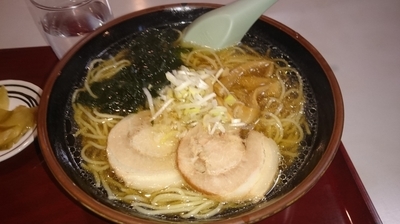 「らーめん（５８０円）」@中華レストラン 三喜屋の写真