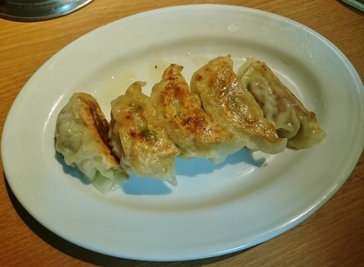 「焼き餃子（5個） 480円」@眞実一路の写真