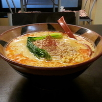 担々麺+大盛り+半チャーハン