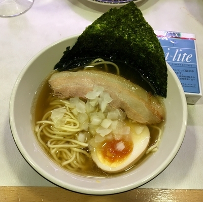 「コク旨煮干しラーメン 380円」@はま寿司 日吉店の写真