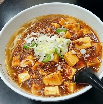 「麻婆麺」@中国手打拉麺 馬賊 日暮里店の写真