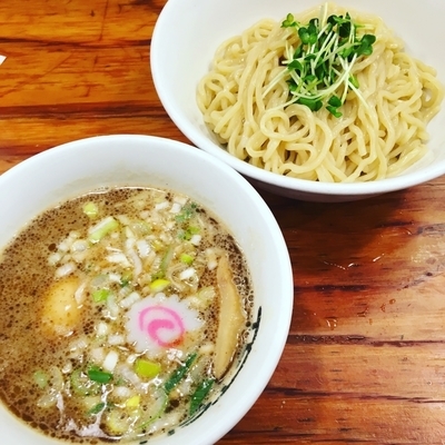 「味玉つけめん」@つけめん TETSU 所沢店の写真