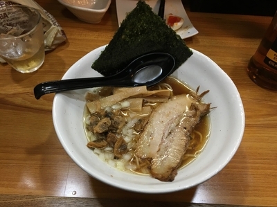 「あさり節と白口煮干の醤油そば【限定】 800円」@いのうえの写真