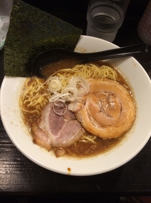 「正油ラーメン500円」@旭川らあめん こもり 四谷店の写真