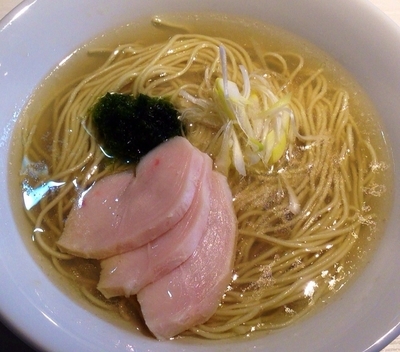 「【限定】　牡蠣出汁塩らーめん『かきやんZERO』　800円」@煮干し中華そば 一燈の写真