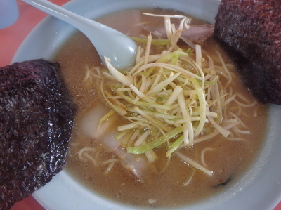 「ネギラーメン(700円)小ライス(100円)」@ネギいちラーメン 豊田店の写真