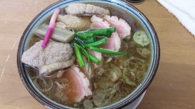 「【限定】道有楽の鴨そば...強」@MENYA 食い味の道有楽の写真