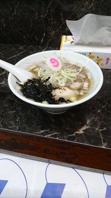 「特にぼし塩ラーメン」@らーめん えんやの写真