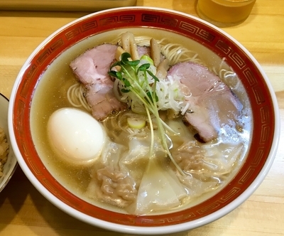 「特製塩中華そば 1000円」@中華そば シンジョーの写真