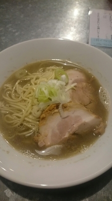 「肉そば  しお   780円」@らぁめん家 有坂の写真