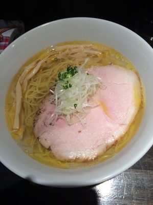 「塩（がんこ、モモ肉）800円」@元祖一条流がんこ 長津田分店の写真