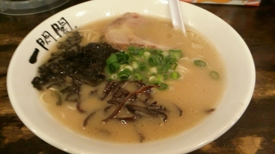 「長浜ラーメン　750円」@一閃閣の写真