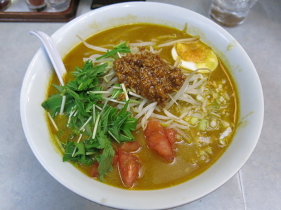 「濃厚味噌スープカリーらーめん:820円」@元祖 札幌や 青山店の写真