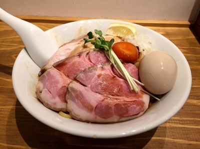 「特製まぜそば」@麺尊 RAGEの写真