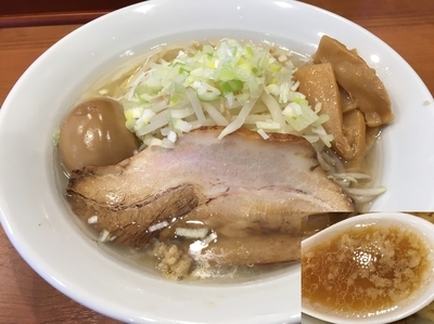 「味玉背脂醤油 (￥850)」@中華そば 七麺鳥の写真