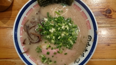 「ラーメン￥720+替玉￥130」@博多長浜らーめん 田中商店の写真