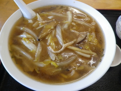 「肉白菜そば」@鴻運来の写真