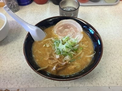 「みそラーメン」@こってりらーめん なりたけ 津田沼店の写真
