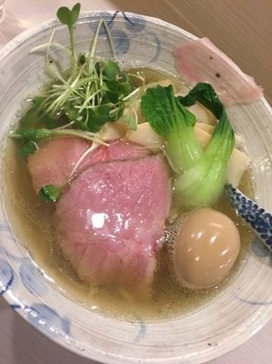 「汐そば ￥750」@麺処 きなりの写真