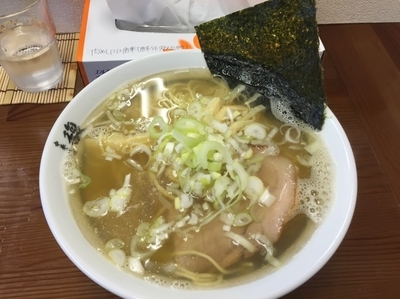 「煮干中華そば + 肉めし  700円 + オープンサービス」@中華そば 馥の写真