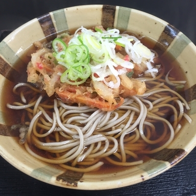 「天ぷら（￥350）」@めん処 山一の写真