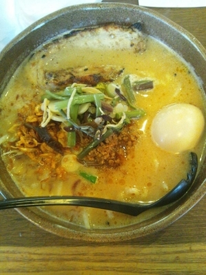 「信州味噌らーめん（炙りチャーシュー・味玉）」@蔵出し味噌 麺屋 壱正 小牧本店の写真