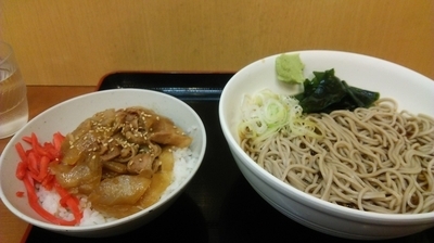 「かけセット 490円」@梅もと 秋葉原店の写真